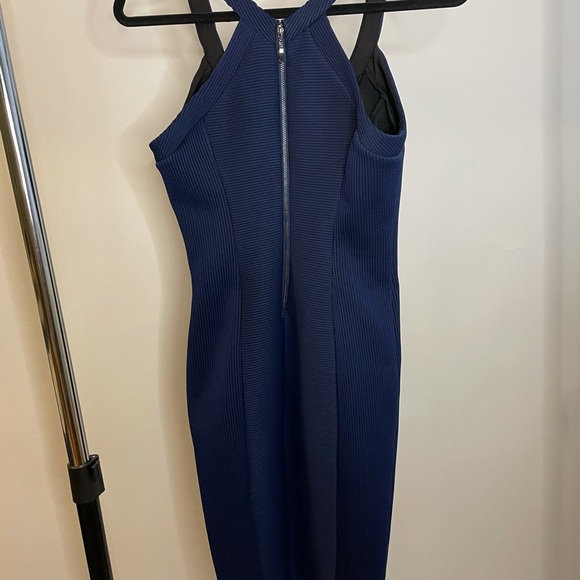 Guess Sexy Blue Bandage Dress - Picture 4 of 5